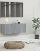 vidaXL ТВ шкаф сив сонома 80x30x30 см инженерно дърво
