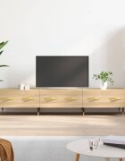vidaXL ТВ шкаф сонома дъб 150x36x30 см инженерно дърво