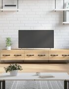 vidaXL ТВ шкаф сонома дъб 150x36x30 см инженерно дърво