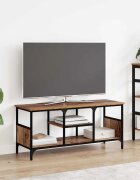vidaXL ТВ шкаф Старо дърво 100 x 35 x 45 см