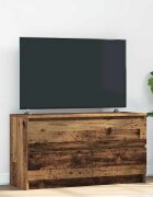 vidaXL ТВ шкаф Старо дърво 100x35x54 cm Инженерна дървесина