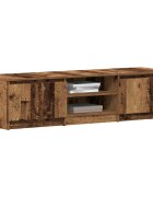 vidaXL ТВ шкаф старо дърво 140x40x36 см инженерно дърво