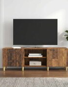 vidaXL ТВ шкаф Старо дърво 150 x 31 x 50 см Инженерна дървесина
