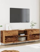 vidaXL ТВ шкаф старо дърво 150x30x50 см инженерно дърво
