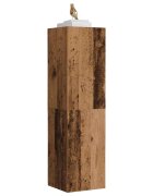 vidaXL ТВ шкаф Старо дърво 305x30x110 cm Инженерна дървесина