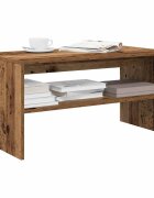 vidaXL ТВ шкаф старо дърво 80x40x40 см ПДЧ