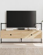 vidaXL ТВ шкаф стенен монтаж сонома дъб 1005x30x51 см инженерно дърво