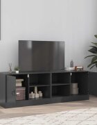 vidaXL ТВ шкафове 2 бр антрацит 67x39x44 см стомана