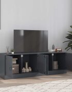 vidaXL ТВ шкафове 2 бр антрацит 67x39x44 см стомана