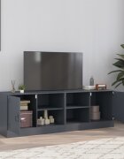 vidaXL ТВ шкафове 2 бр антрацит 67x39x44 см стомана
