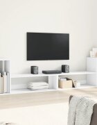 vidaXL ТВ шкафове 2 бр бели 100x30x50 см инженерно дърво