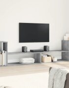 vidaXL ТВ шкафове 2 бр бетонно сиви 100x30x50 см инженерно дърво