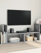 vidaXL ТВ шкафове 2 бр бетонно сиви 75x30x50 см инженерно дърво