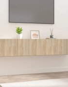 vidaXL ТВ шкафове 2 бр дъб сонома 80x30x30 см инженерно дърво