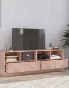 vidaXL ТВ шкафове 2 бр розови 67x39x44 см стомана