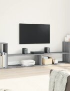 vidaXL ТВ шкафове 2 бр сив сонома 100x30x50 см инженерно дърво