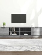 vidaXL ТВ шкафове 2 бр Сив сонома 80x35x365 см инженерно дърво