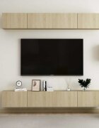 vidaXL ТВ шкафове 4 бр дъб сонома 100x30x30 см инженерно дърво