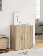 vidaXL ТВ шкафове 60 x 35 x 70 cm Дъб сонома 5 чифта обувки