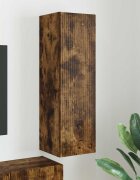 vidaXL TV стенен шкаф 30 x 31 x 100 см Димян дъб Инженерна дървесина