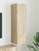 vidaXL TV стенен шкаф 30 x 31 x 100 см Сонома Инженерна дървесина