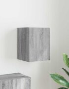 vidaXL TV стенен шкаф 30 x 31 x 40 см Сив Сонома Инженерна дървесина