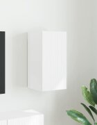 vidaXL TV стенен шкаф 30 x 31 x 60 см Бяло Инженерна дървесина