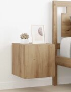 vidaXL TV стенен шкаф 305 x 35 x 30 cm Дъб Артизан