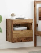 vidaXL TV стенен шкаф 40 x 30 x 40 см Старо дърво Инженерна дървесина