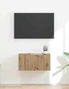 vidaXL TV стенен шкаф 60 x 31 x 295 см Дъб Артизан