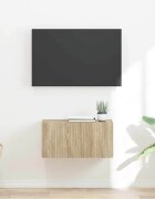 vidaXL TV стенен шкаф 60 x 31 x 295 см Сонома Инженерна дървесина