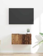 vidaXL TV стенен шкаф 60 x 31 x 295 см Старо дърво