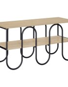 vidaXL ТВ стойка 100 x 40 x 50 cm Дъб сонома Инженерна дървесина