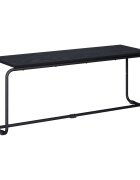 vidaXL ТВ стойка 1135 x 355 x 42 см Черен дъб Инженерна дървесина