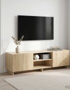 vidaXL ТВ стойка 140 x 345 x 40 см Дъб сонома Инженерна дървесина