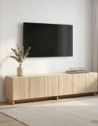 vidaXL ТВ стойка 180 x 345 x 40 cm Дъб сонома Инженерна дървесина