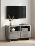 vidaXL ТВ стойка 60 x 34.5 x 40 cm Сив Сонома Инженерна дървесина
