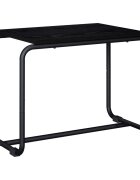 vidaXL ТВ стойка 60 x 35.5 x 42 cm Черен дъб Инженерна дървесина