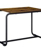 vidaXL ТВ стойка 60 x 35.5 x 42 cm Опушен дъб Инженерна дървесина