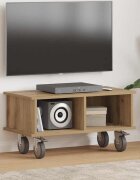 vidaXL ТВ стойка 685 x 35 x 35 см Дъб Инженерна дървесина