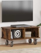 vidaXL ТВ стойка 685 x 35 x 35 см Димян дъб Инженерна дървесина