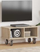 vidaXL ТВ стойка 685 x 35 x 35 см Сонома дъб Инженерна дървесина