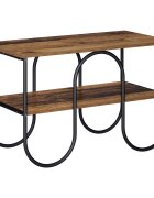 vidaXL ТВ стойка 80 x 40 x 50 cm Дъбова дървесина Инженерна дървесина