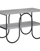 vidaXL ТВ стойка 80 x 40 x 50 cm Сив Сонома Инженерна дървесина