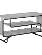 vidaXL ТВ стойка 98 x 36 x 45 см Сив Сонома Инженерна дървесина