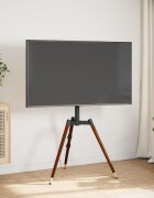 vidaXL ТВ стойка трипод за 37-65-инчов екран Max VESA 400x400 мм 40 кг