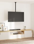vidaXL ТВ стойка за таван за 32-65 инчов екран VESA 400x400 мм 40 кг