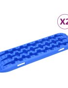 vidaXL Тягови дъски 2 бр сини 106х305х7 см найлон