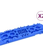 vidaXL Тягови дъски 2 бр сини 107х31х7 см найлон