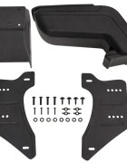 vidaXL Универсален подлакътник за кола черен 14x30x(32-485) см ABS